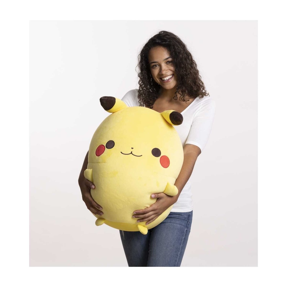 Pikachu Extra-Large Microbead Plush - 19 ¾ In.