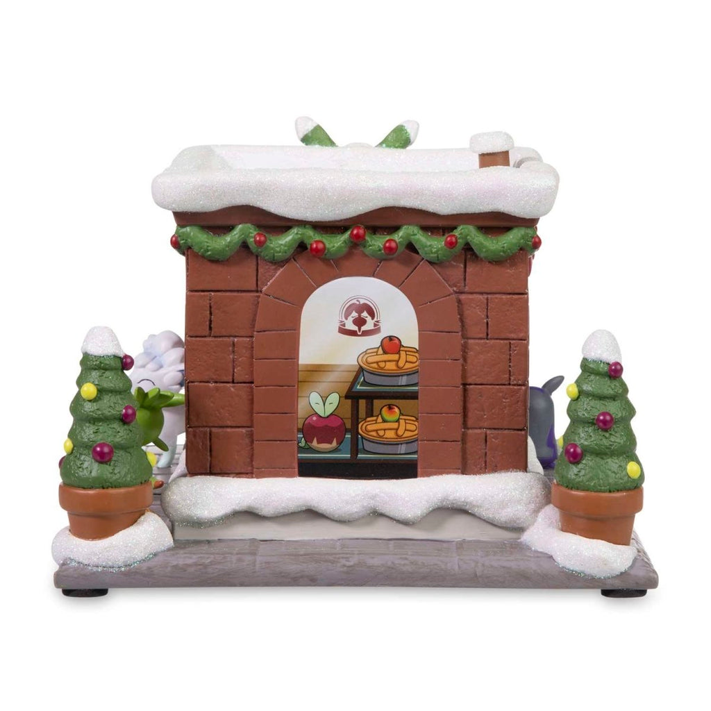 Bounsweet & Steenee Bakery Holiday Pokémon Village Figure