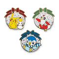 Pokémon Snowy Holiday Pokémon Pins (3-Pack)