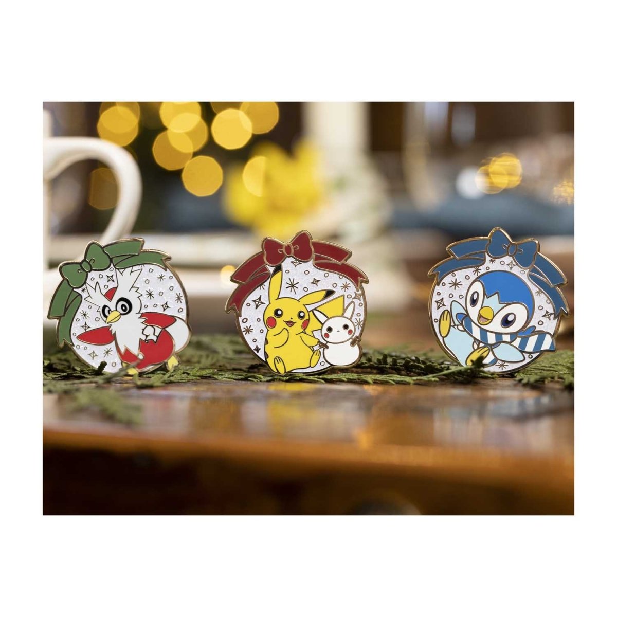 Pokémon Snowy Holiday Pokémon Pins (3-Pack)