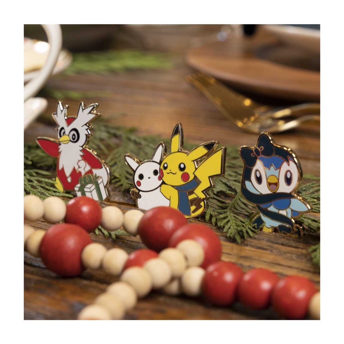 Pokémon Holiday Joy Pokémon Pins (3-Pack)
