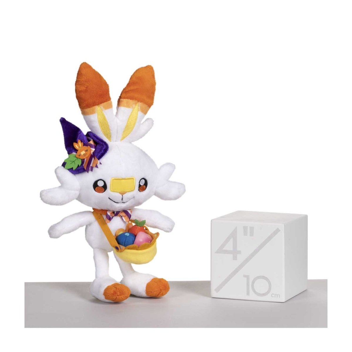 Scorbunny Pokémon Pumpkin Celebration Poké Plush - 9 ¾ In.