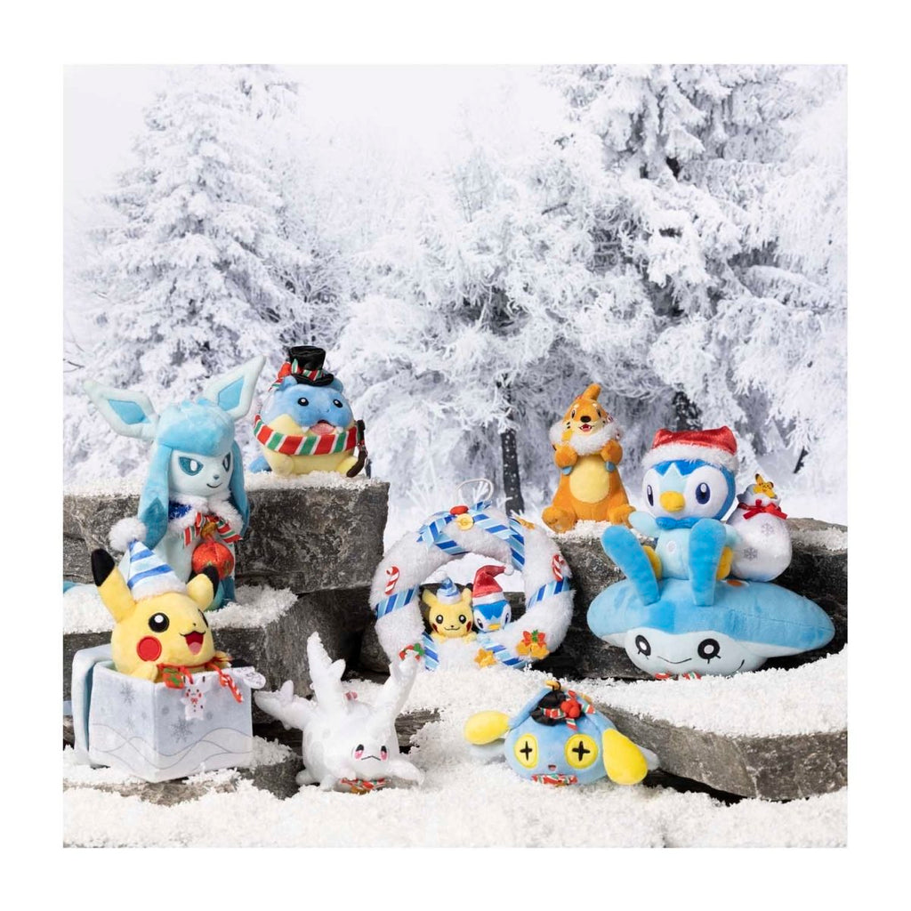 Piplup & Mantyke Pokémon Undersea Holiday Plush - 8 ¾ In.