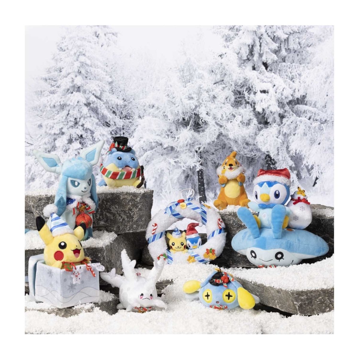 Pikachu Pokémon Undersea Holiday Plush - 8 ¾ In.