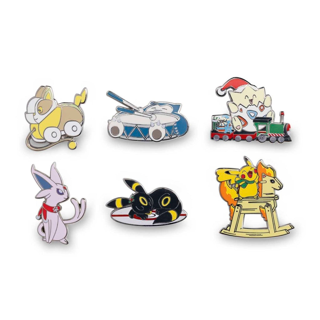 Together For The Holidays Pokémon Pin Box Set (6-Pack)