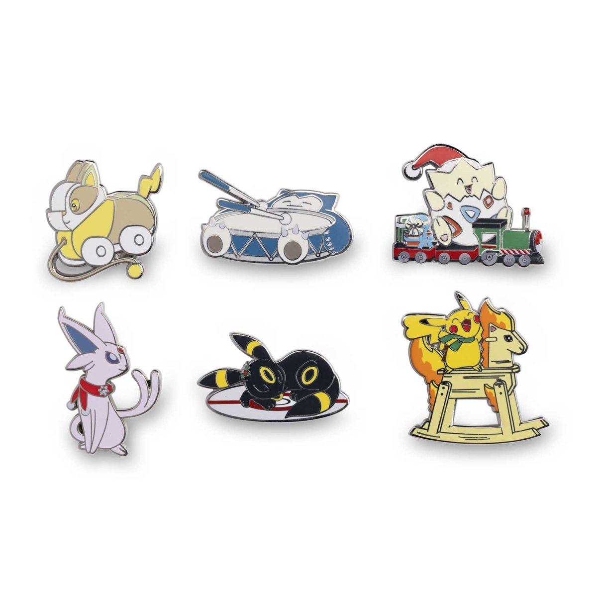 Together For The Holidays Pokémon Pin Box Set (6-Pack)