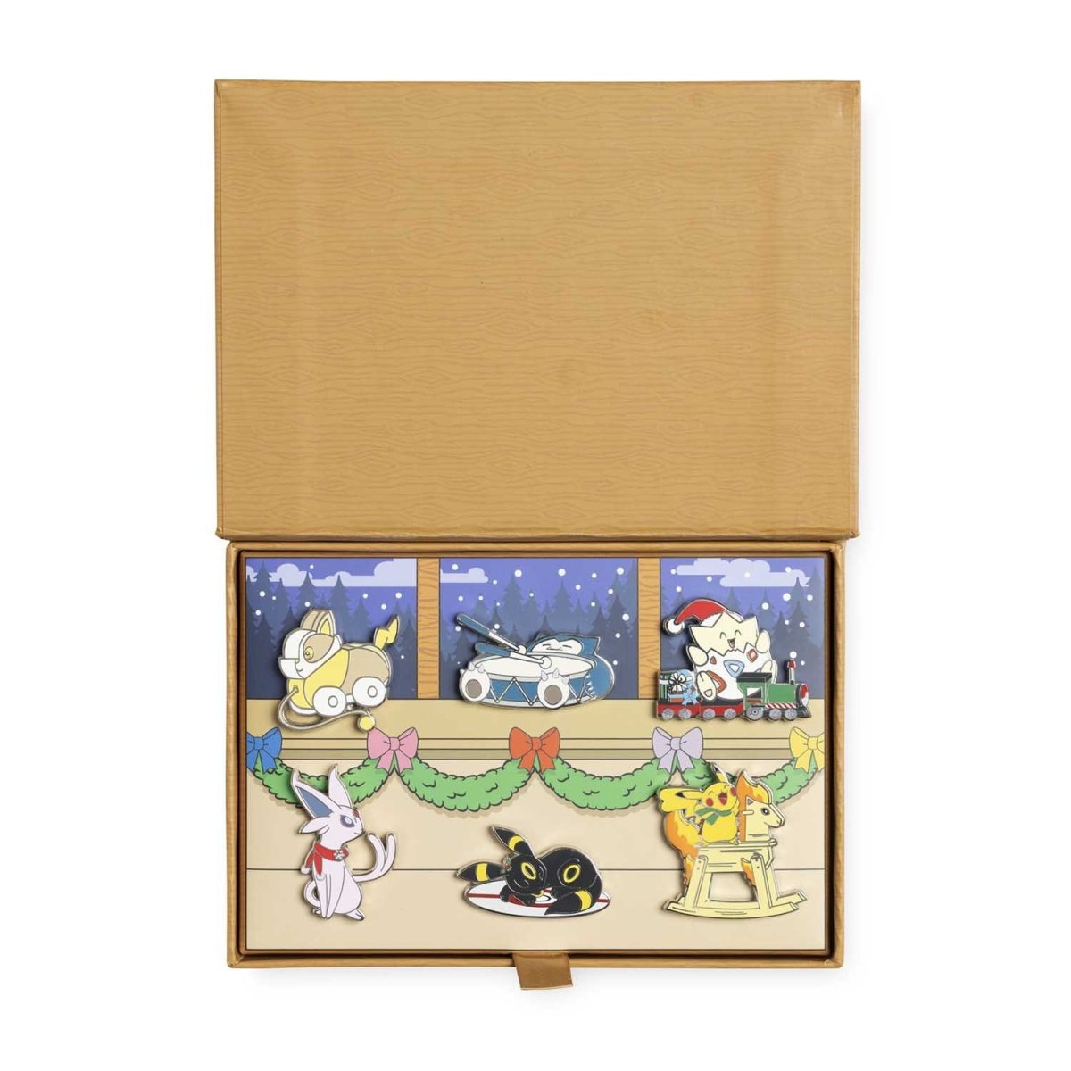 Together For The Holidays Pokémon Pin Box Set (6-Pack)