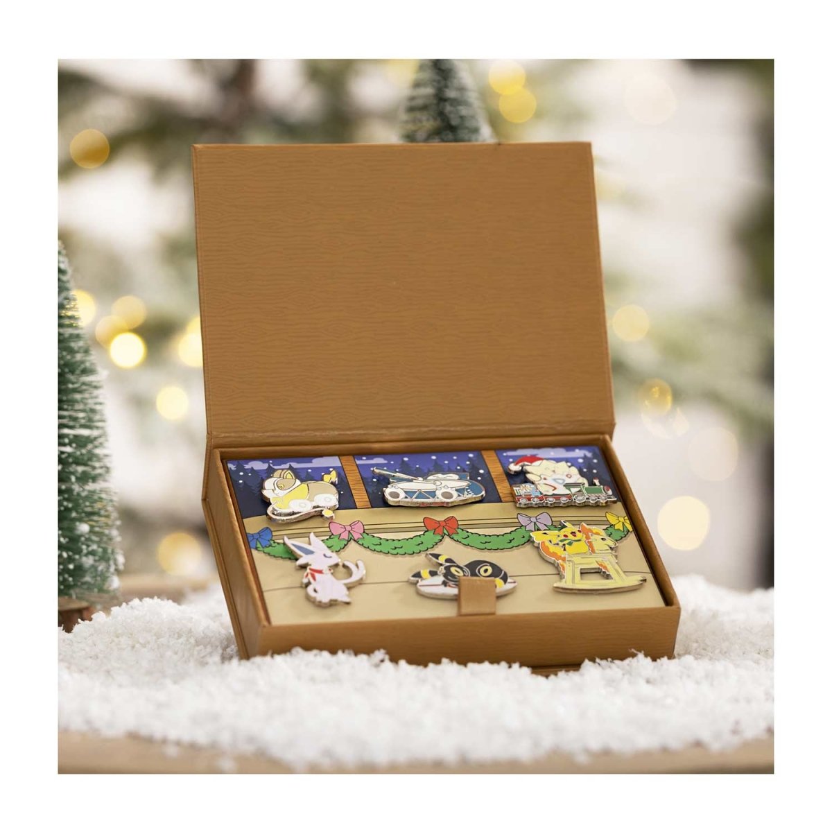Together For The Holidays Pokémon Pin Box Set (6-Pack)