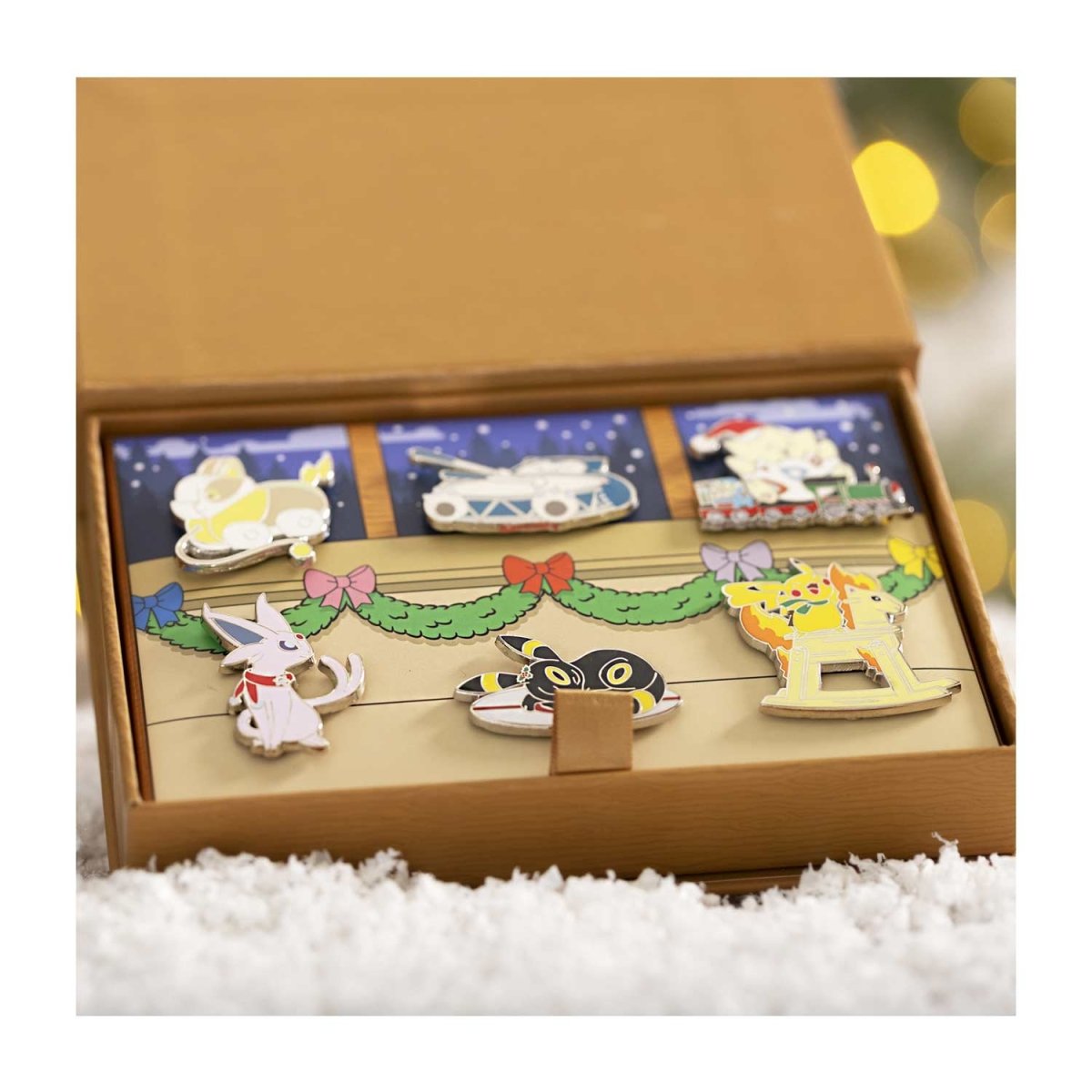 Together For The Holidays Pokémon Pin Box Set (6-Pack)