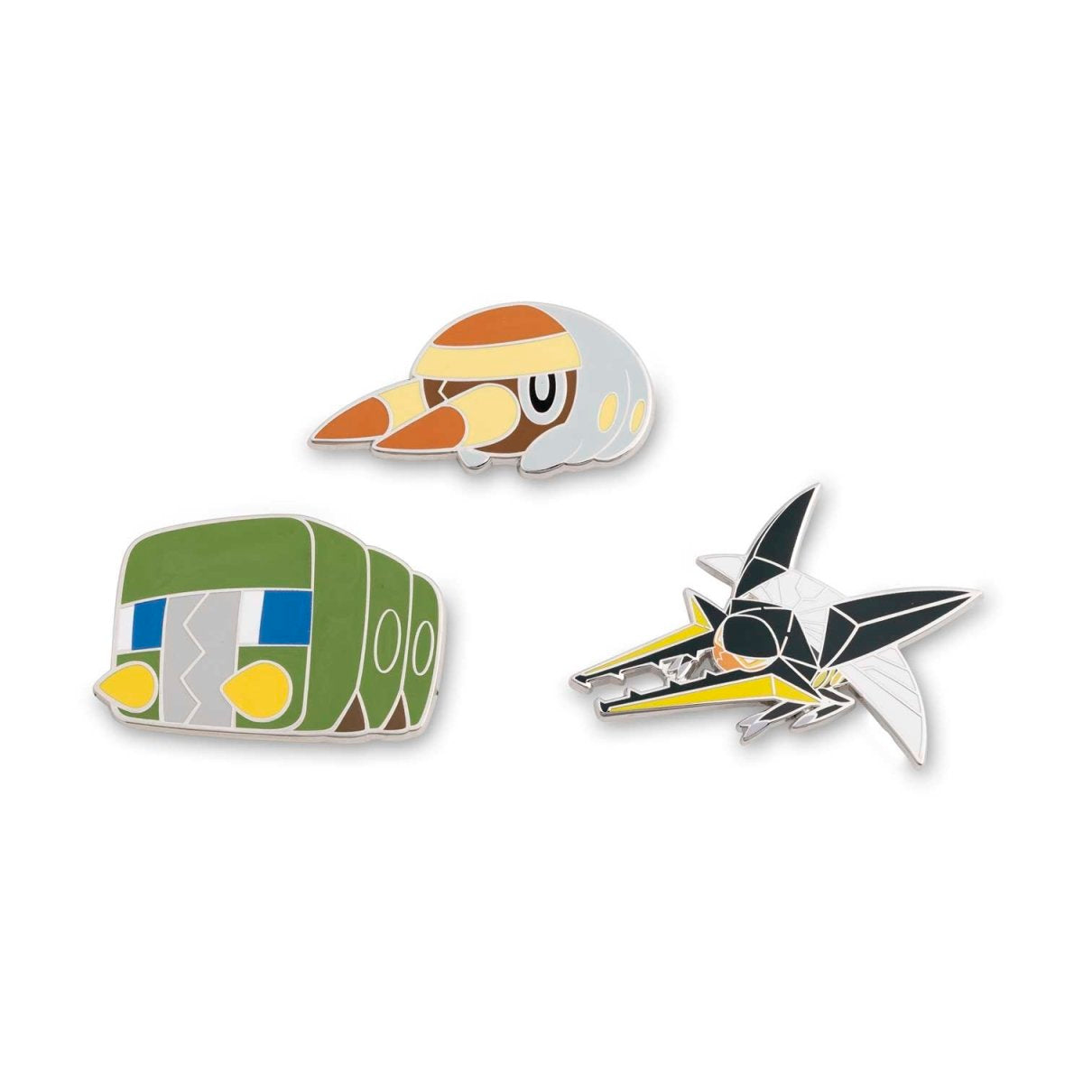 Grubbin, Charjabug & Vikavolt Pokémon Pins (3-Pack)