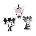 Gothita, Gothorita & Gothitelle Pokémon Pins (3-Pack)
