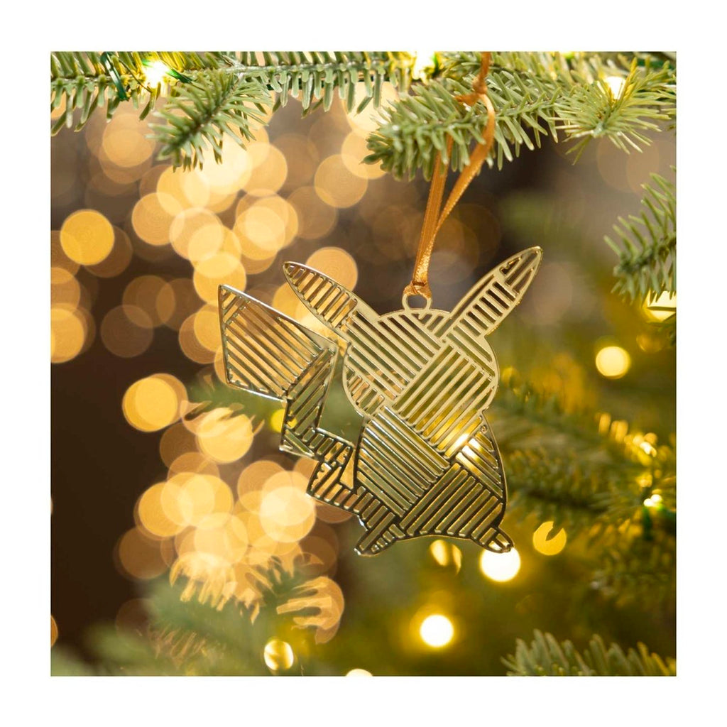 Pikachu Pokémon Winter Wonders Flat Brass Ornaments (6-Pack)
