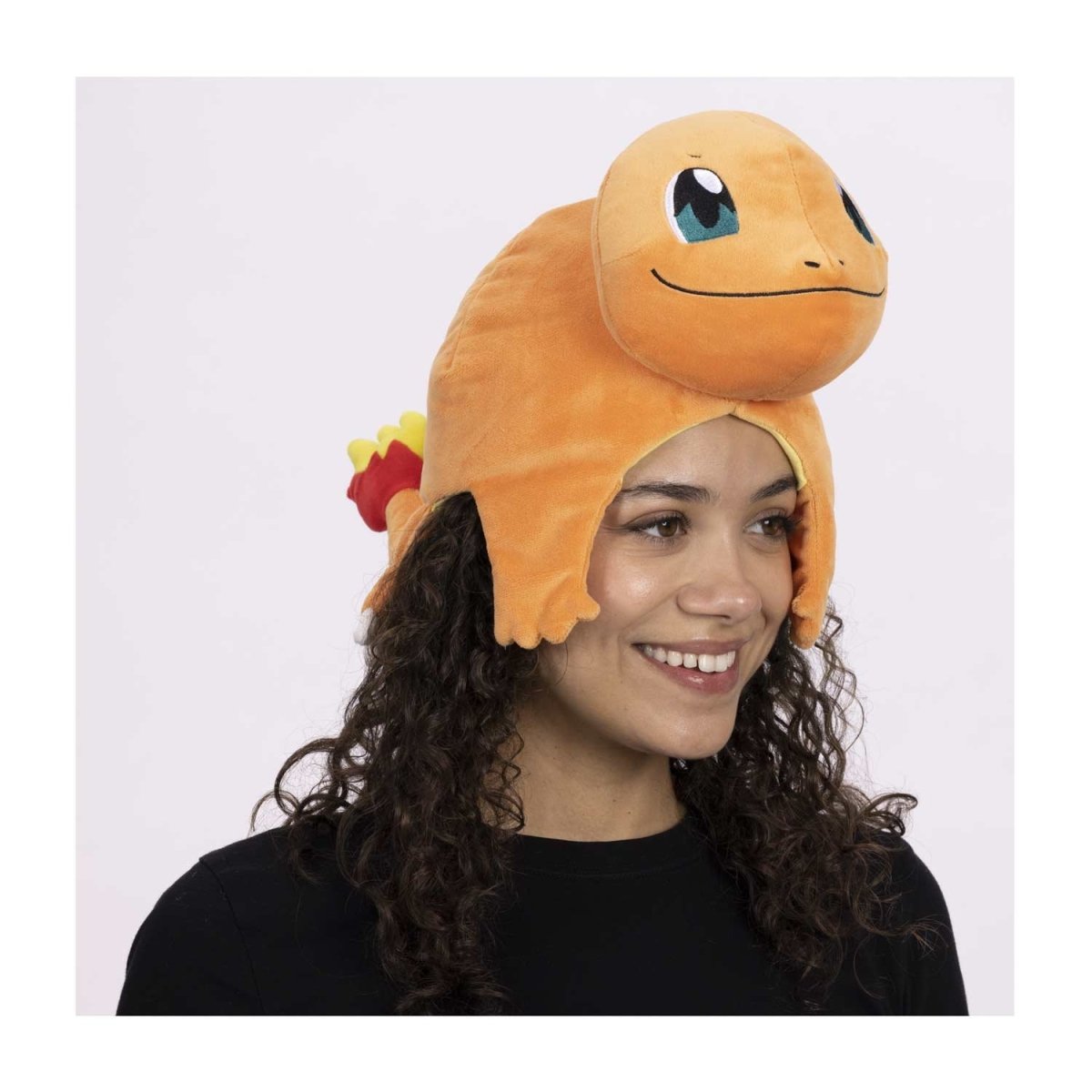 Charmander Pokémon Partner Plush Hat (One Size-Adult)