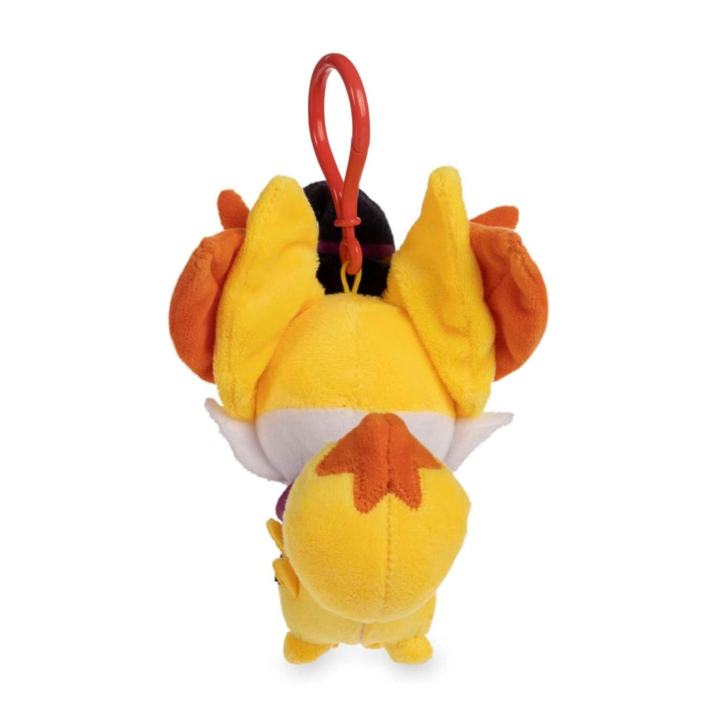 Fennekin Pokémon Spooky Festival Plush Key Chain