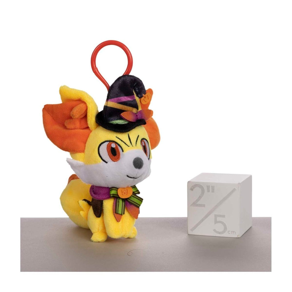 Fennekin Pokémon Spooky Festival Plush Key Chain
