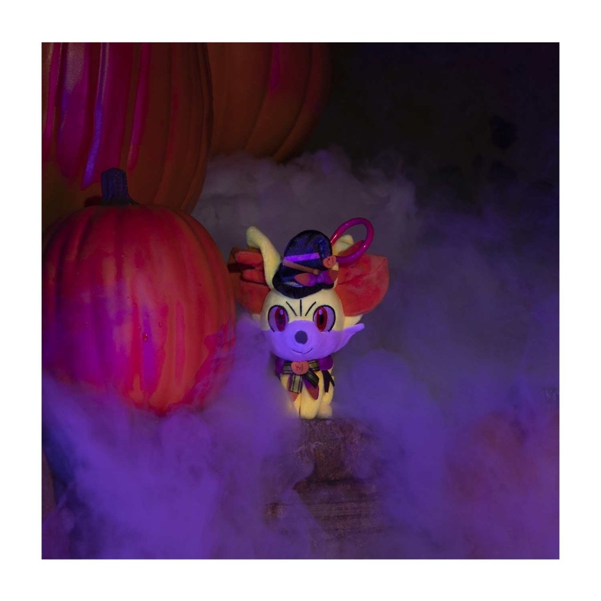 Fennekin Pokémon Spooky Festival Plush Key Chain
