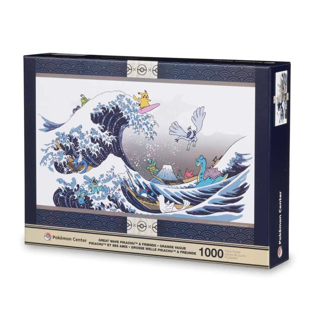 Great Wave Pikachu & Friends Puzzle (1,000 Pieces)