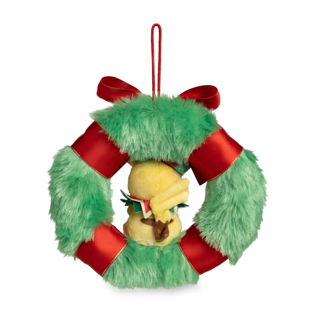 Pikachu Pokémon Holiday Workshop Wreath Plush - 6 ¾ In.