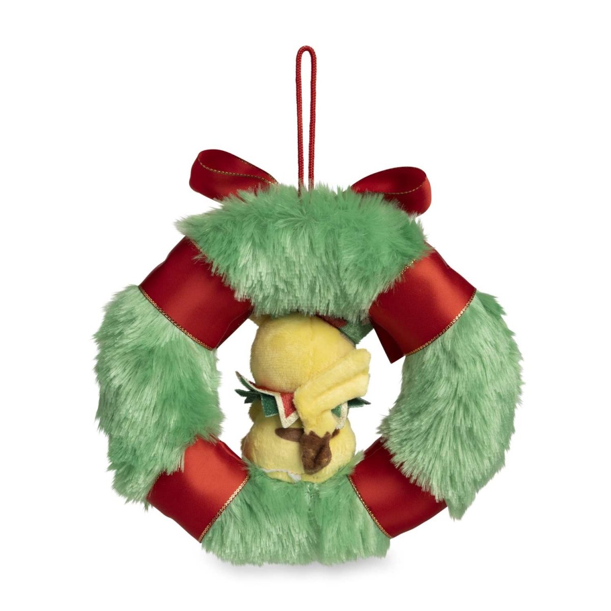 Pikachu Pokémon Holiday Workshop Wreath Plush - 6 ¾ In.