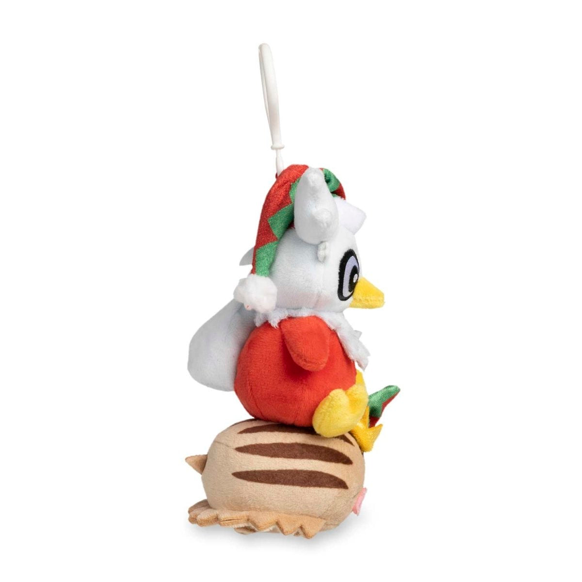 Delibird & Swinub Pokémon Holiday Workshop Plush Key Chain - 7 In.