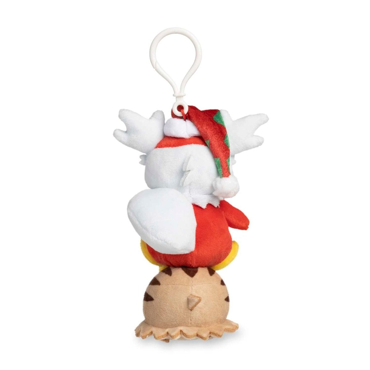 Delibird & Swinub Pokémon Holiday Workshop Plush Key Chain - 7 In.