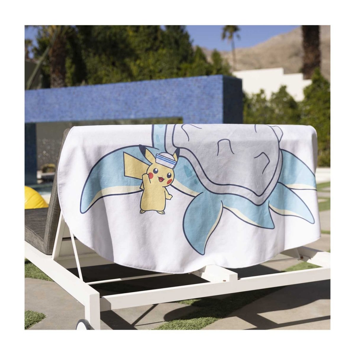 Pikachu & Lapras Pokémon Summer Days Beach Towel