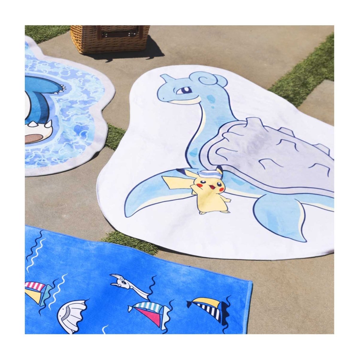 Pikachu & Lapras Pokémon Summer Days Beach Towel