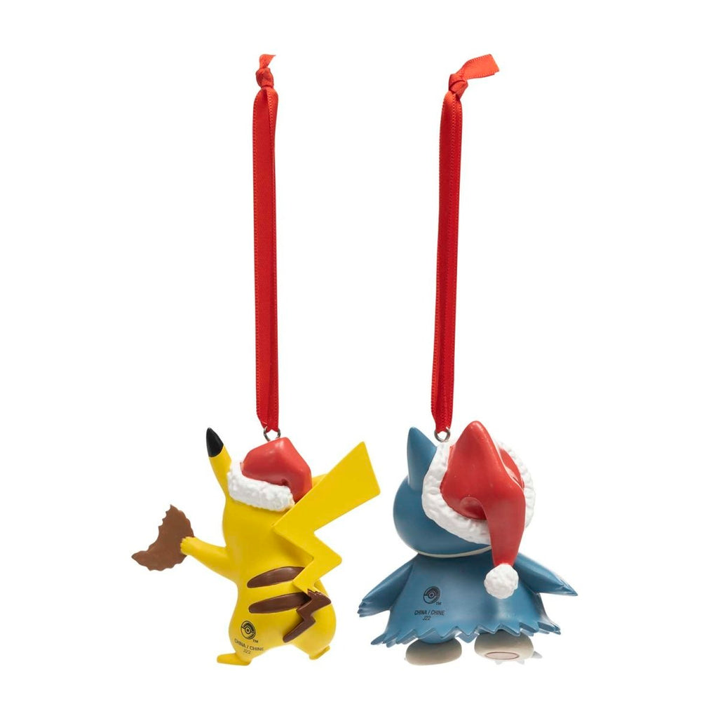 Pikachu & Munchlax Cookie Treat Pokémon Holiday Ornaments (2-Pack)
