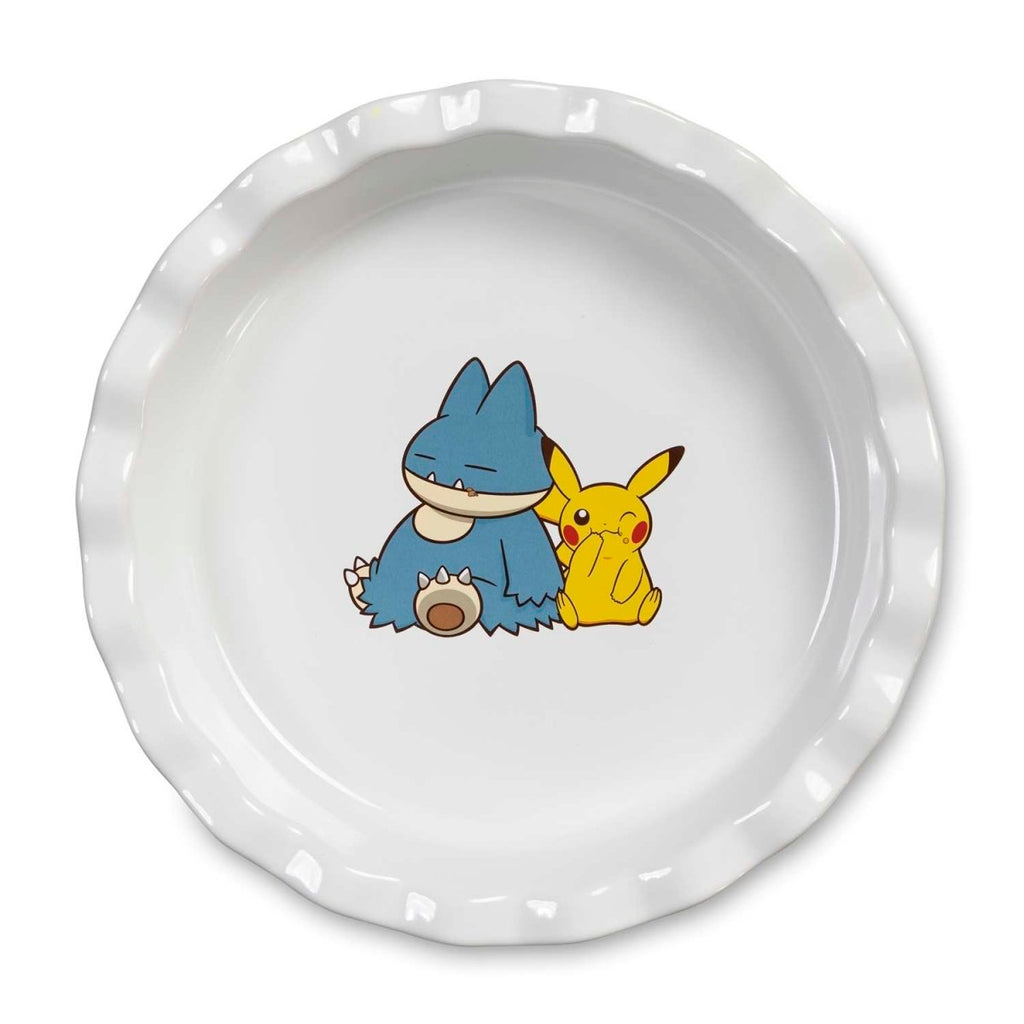 Pikachu & Munchlax Pokémon Holiday Pie Dish