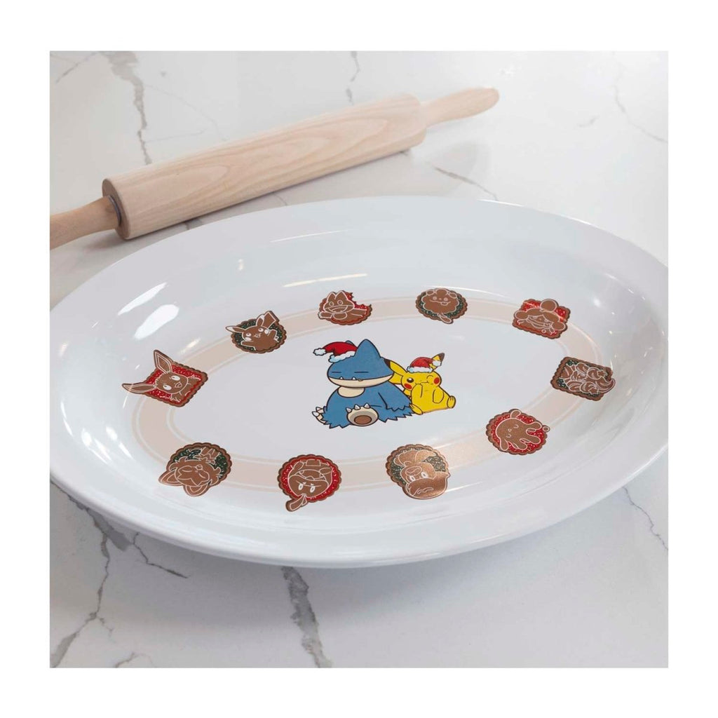 Pikachu & Munchlax Pokémon Holiday Cookie Plate