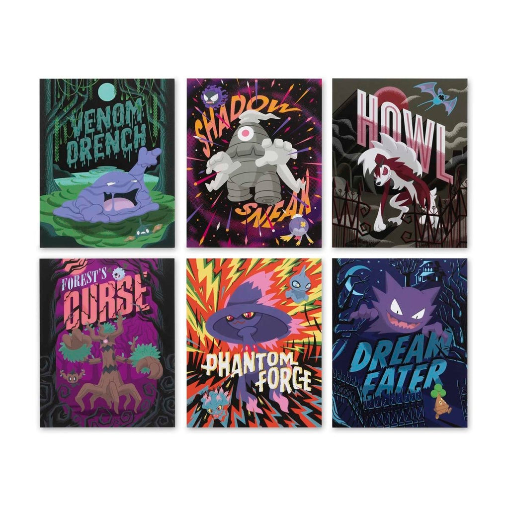 Pokémon Cinema Scares Posters (6-Pack)