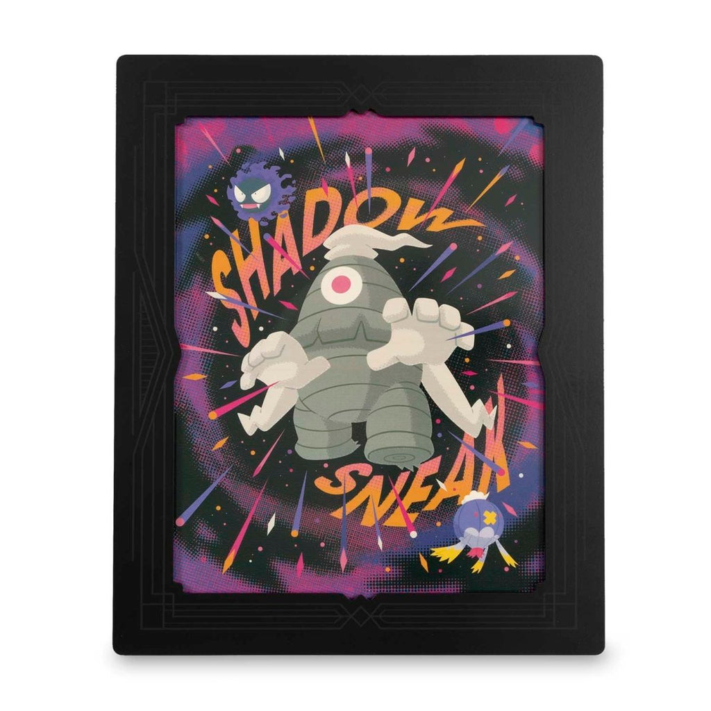 Dusclops Cinema Scares Metal Wall Art