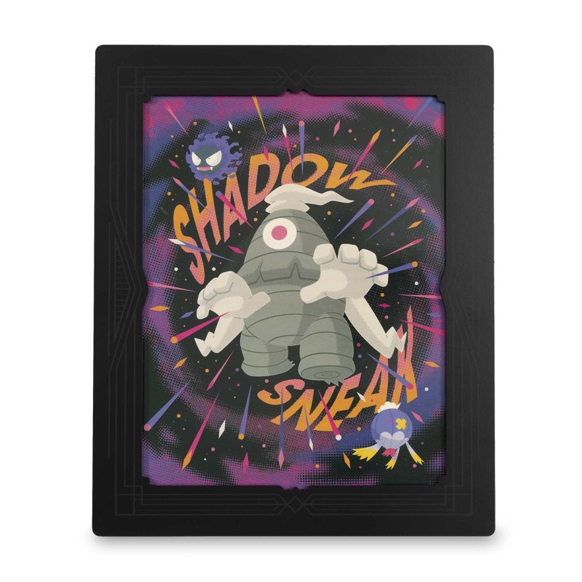 Dusclops Cinema Scares Metal Wall Art