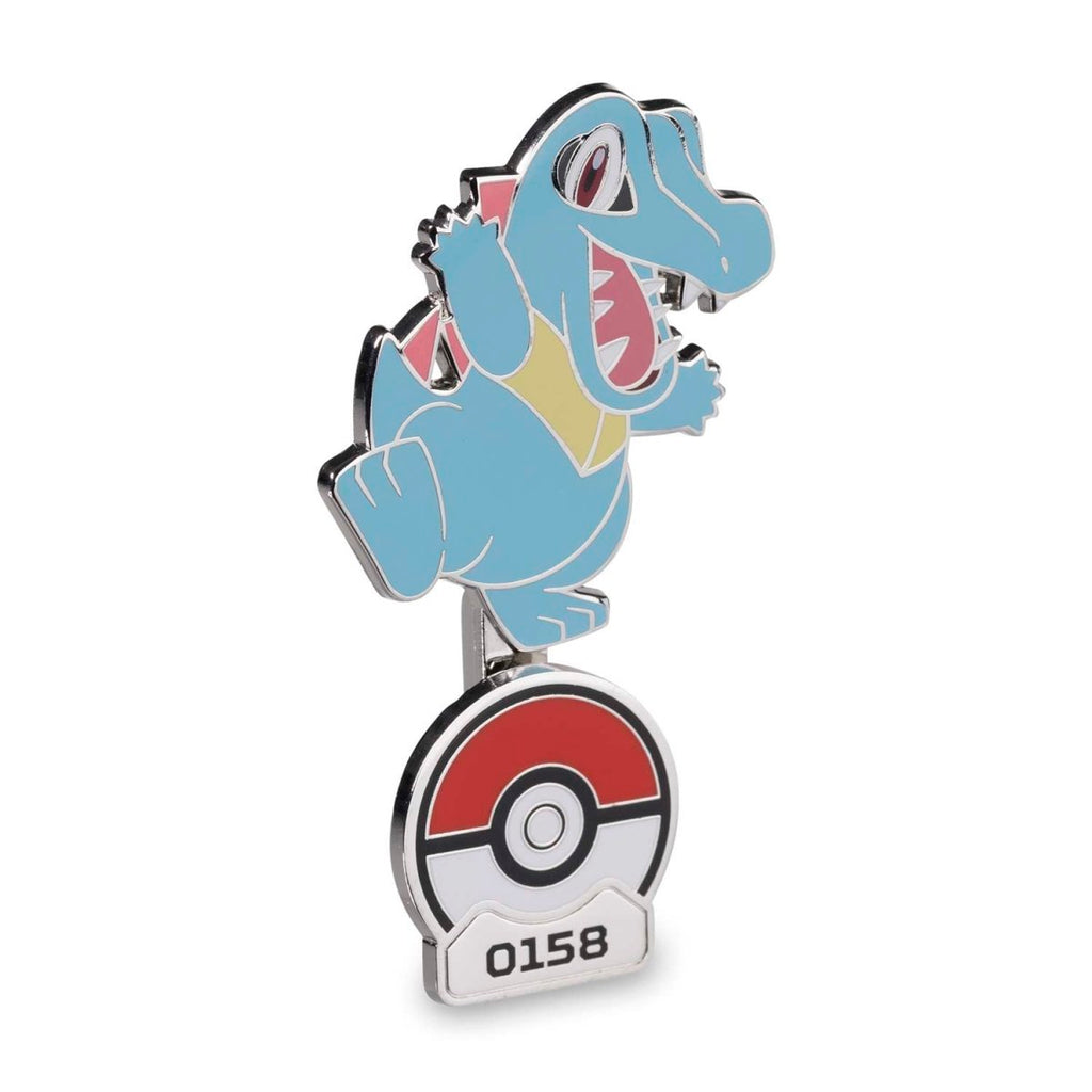 Pokémon Gallery Pins: Totodile Standing Pin