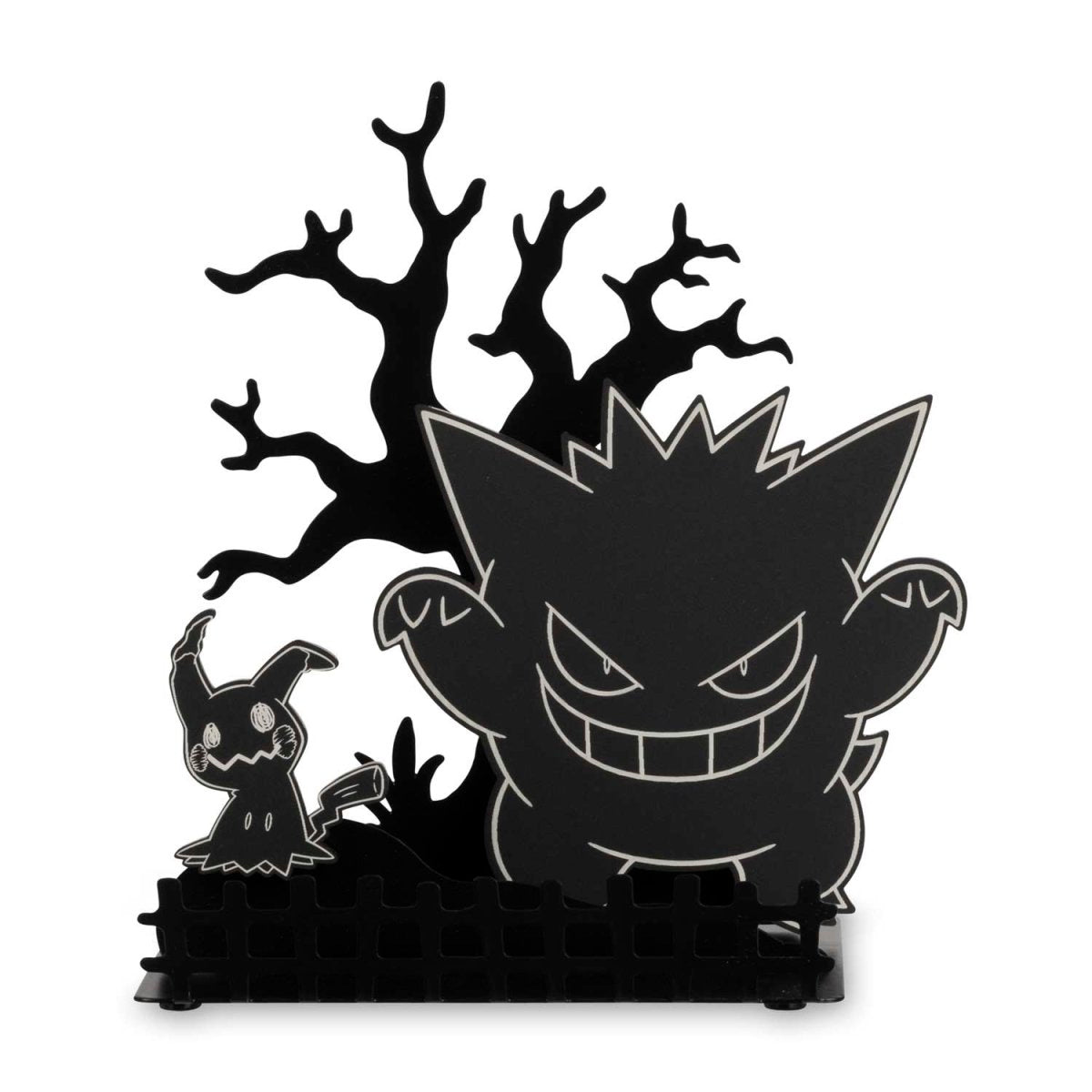 Gengar & Mimikyu Metal Sculpture