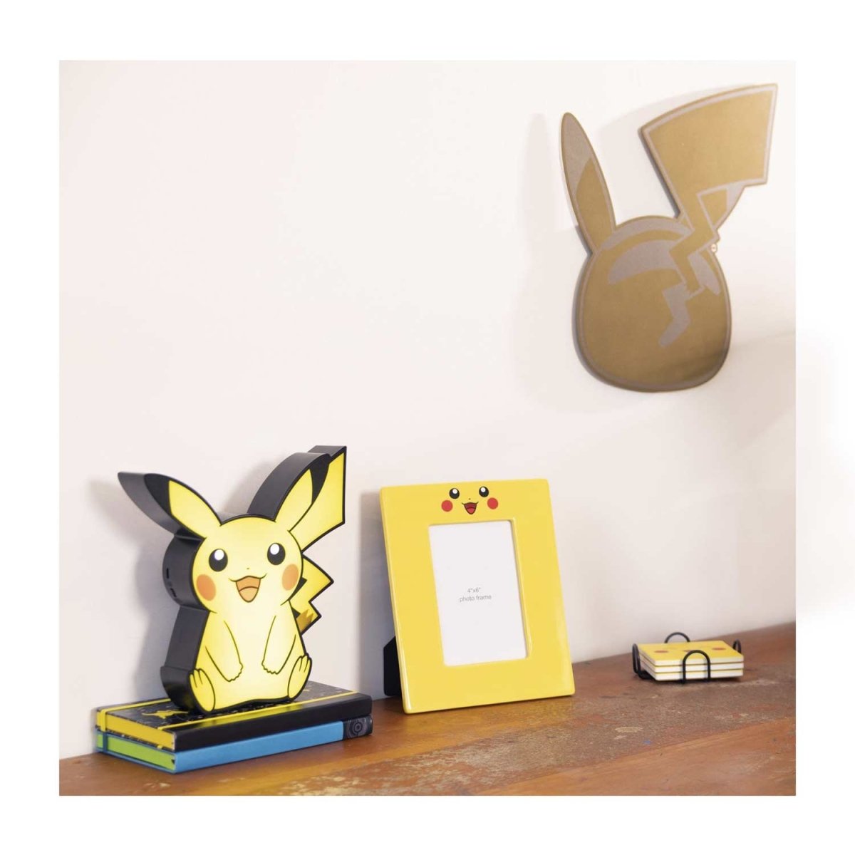 Pikachu Pokémon Home Accents Yellow Ceramic Picture Frame