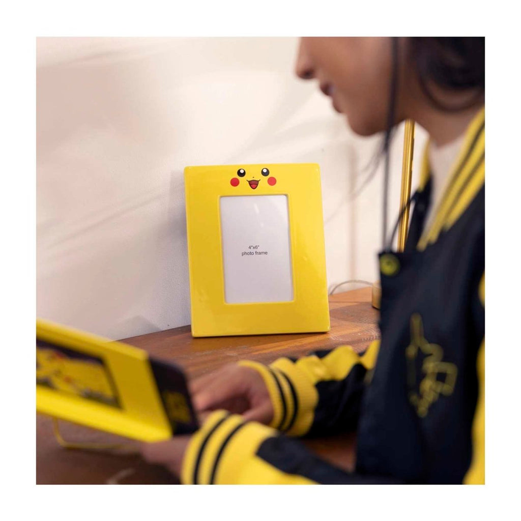 Pikachu Pokémon Home Accents Yellow Ceramic Picture Frame