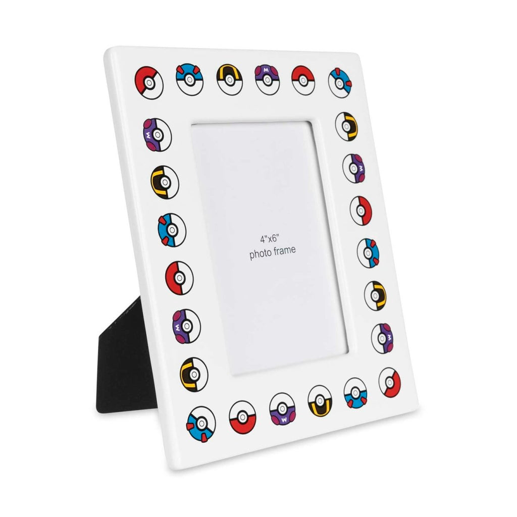 Poké Balls Pokémon Home Accents White Ceramic Picture Frame