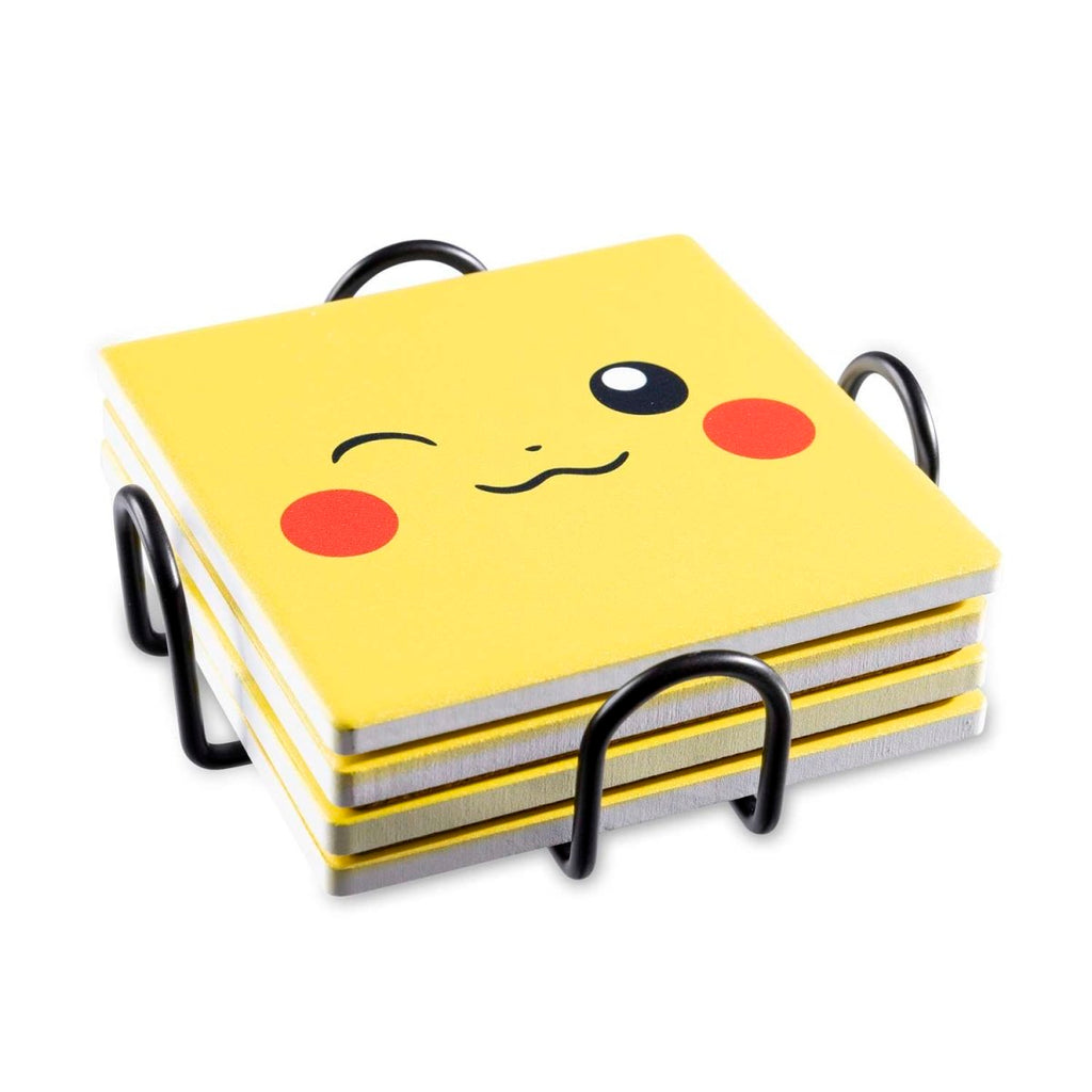 Pikachu Pokémon Home Accents Coasters (4-Pack)