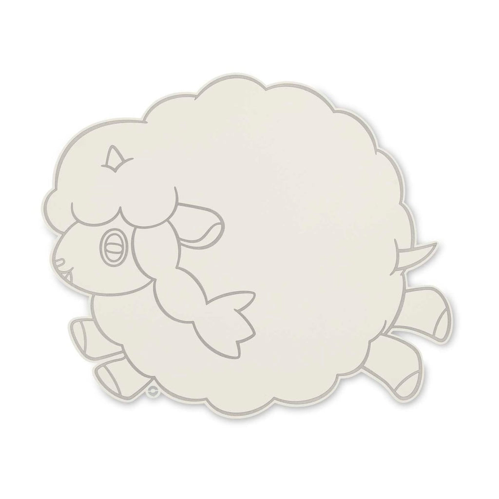 Wooloo Pokémon Home Accents White Metal Wall Decor
