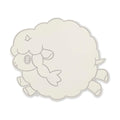 Wooloo Pokémon Home Accents White Metal Wall Decor