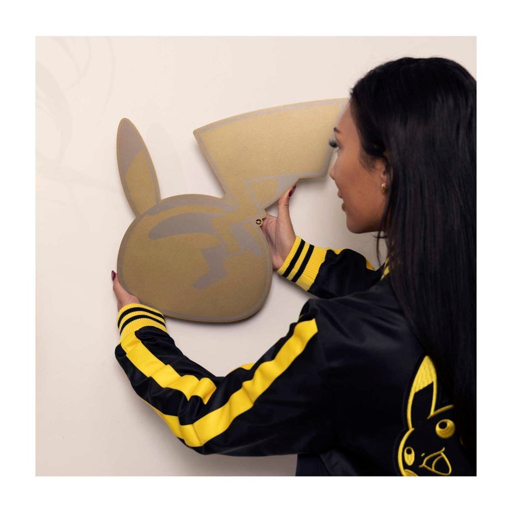 Pikachu Pokémon Home Accents Yellow Metal Wall Decor