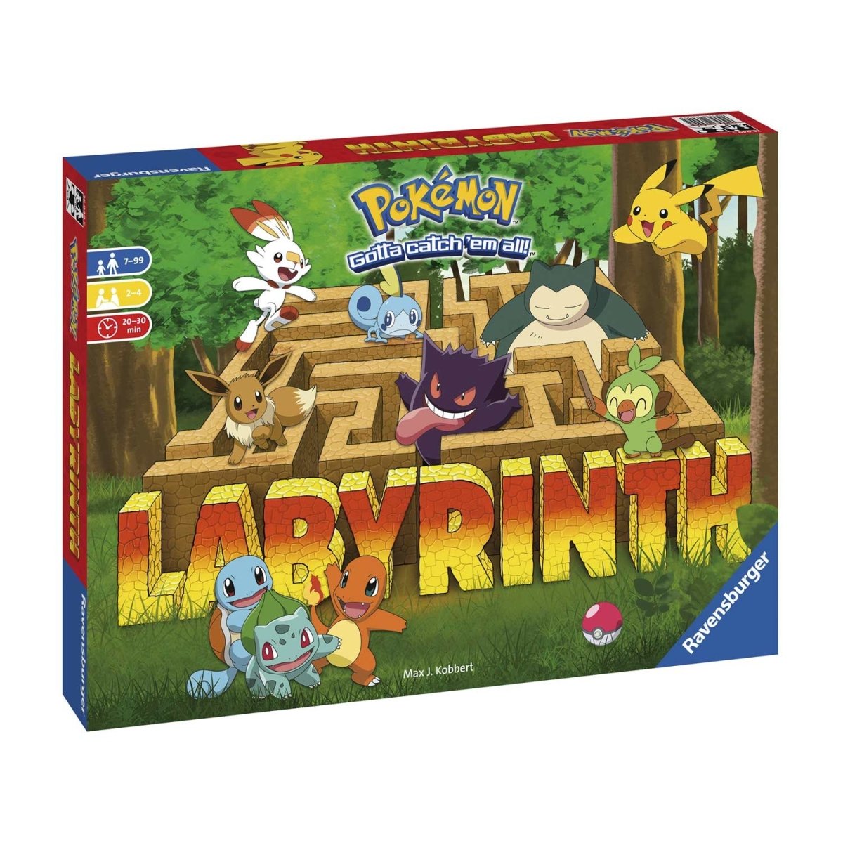 Pokémon Labyrinth Board Game By Ravensburger