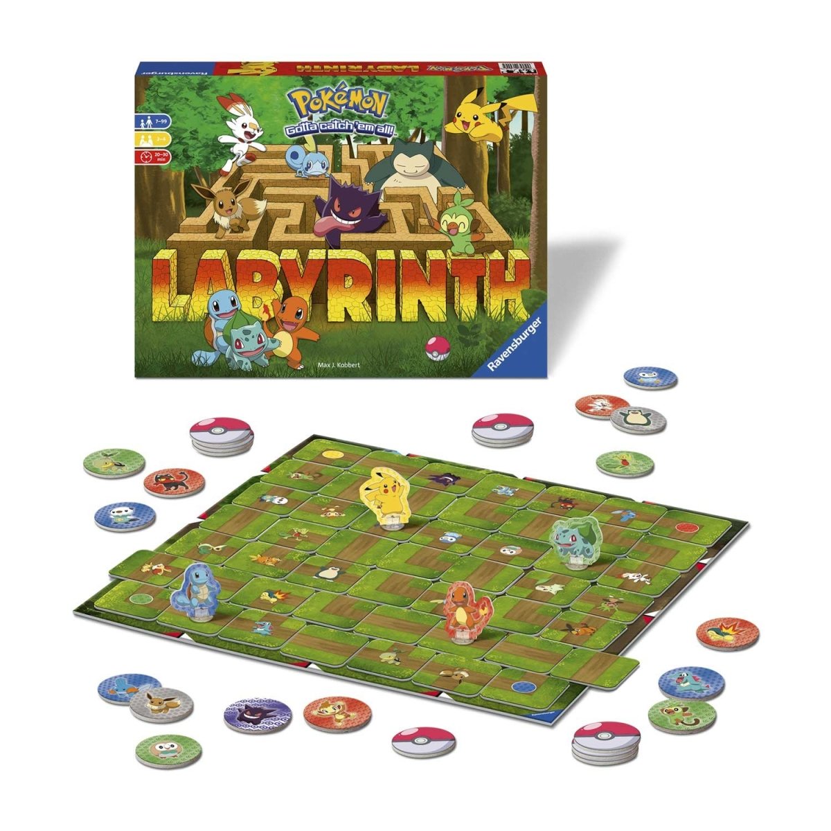 Pokémon Labyrinth Board Game By Ravensburger