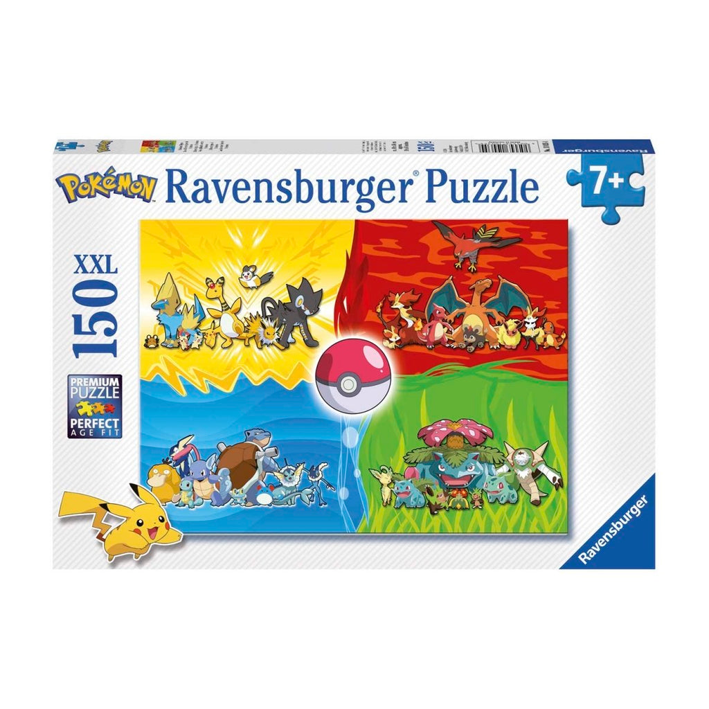 Pokémon Types Puzzle By Ravensburger (150 Pieces)