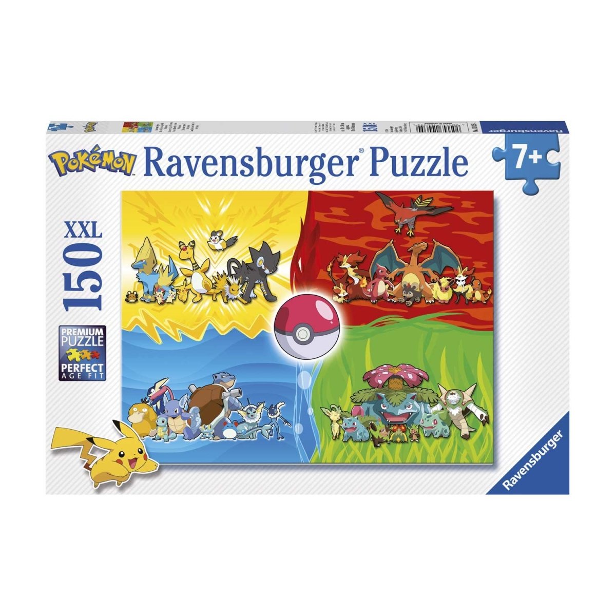 Pokémon Types Puzzle By Ravensburger (150 Pieces)
