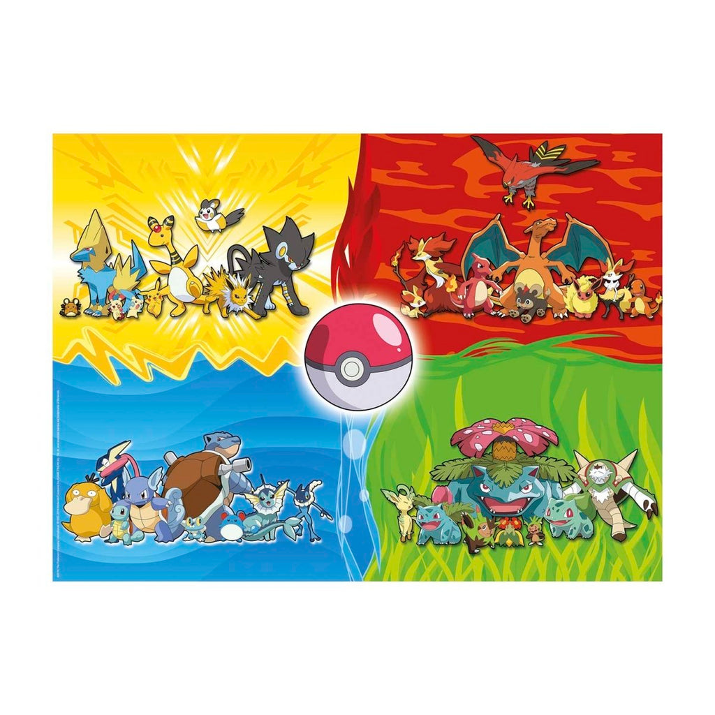 Pokémon Types Puzzle By Ravensburger (150 Pieces)