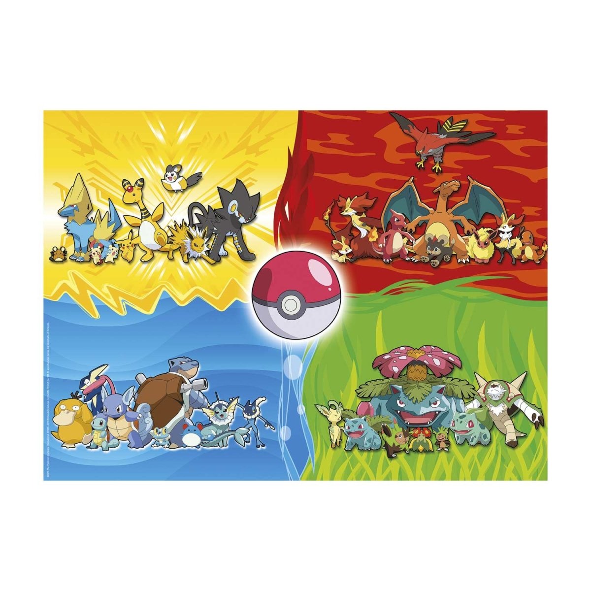 Pokémon Types Puzzle By Ravensburger (150 Pieces)