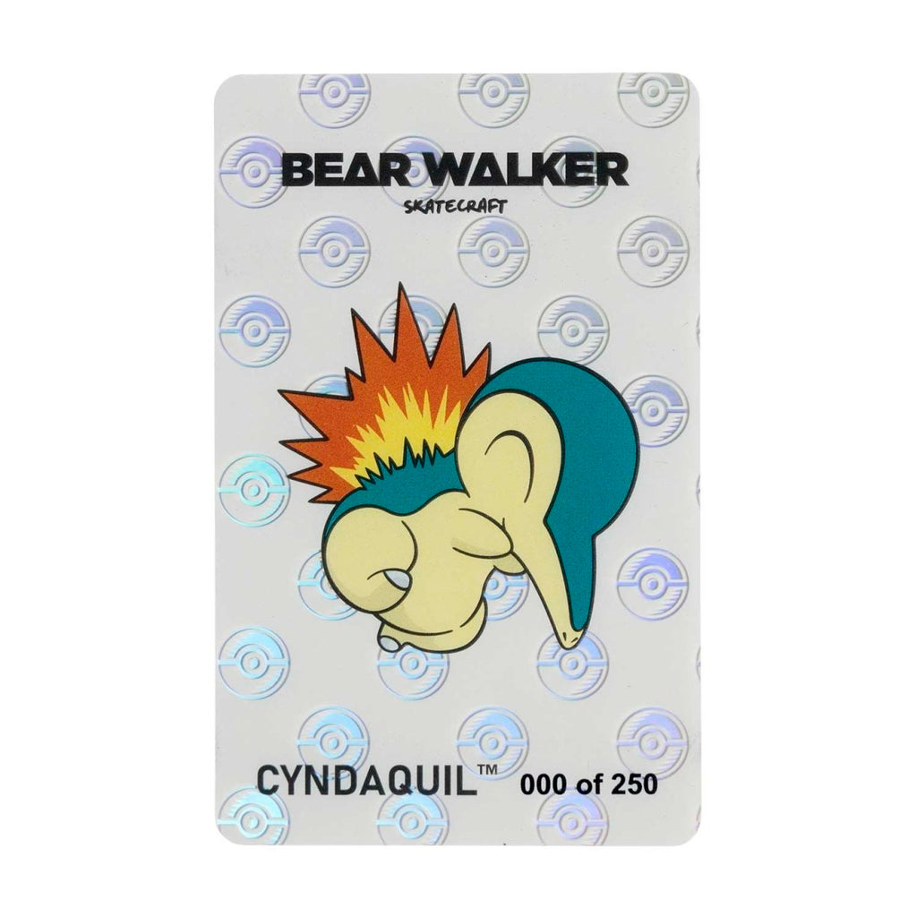 Pokémon Center × Bear Walker: Cyndaquil Skateboard