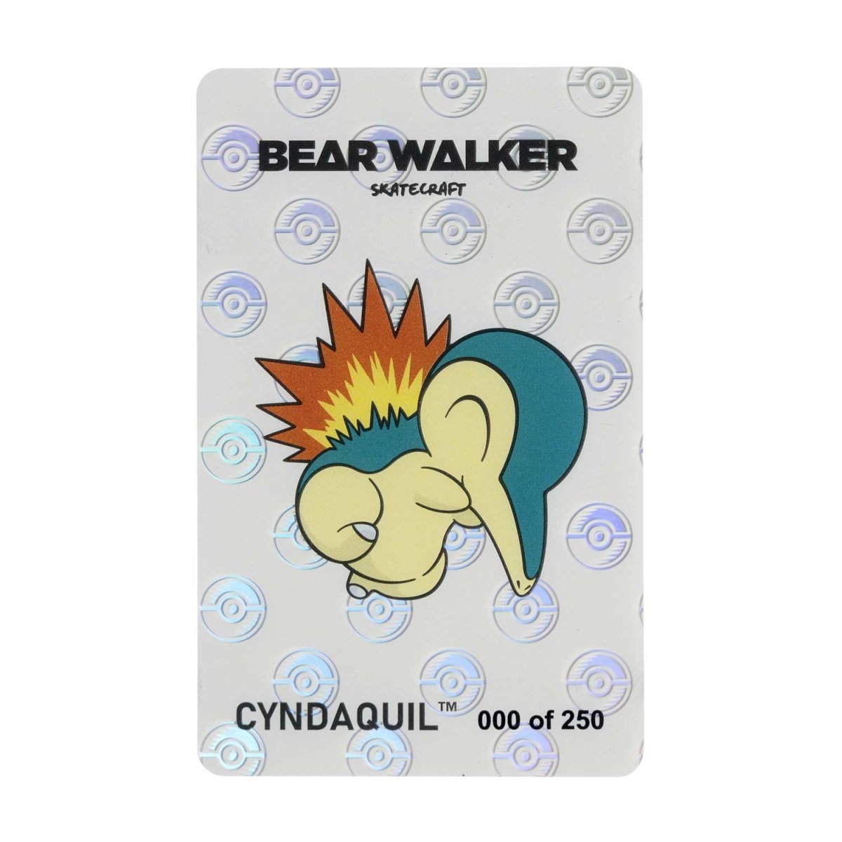 Pokémon Center × Bear Walker: Cyndaquil Skateboard
